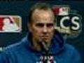 Joe Torre On Kuroda Starting Game 3 Of NLCS