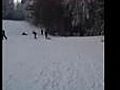 Skiing in Lake Bled,  Slovenia