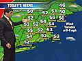 11/25/09: NECN weather forecast,  9am