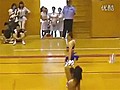 Male Cheerleader Brings it