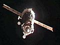 Raw Video: Soyuz docks with Space Station