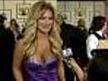 WEB EXTRA: Brooke Hogan On The Grammy&#039;s Red Carpet