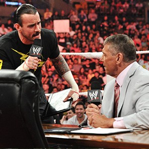 Raw: CM Punk and Mr. McMahon renegotiate The Straight Edge Savior’s WWE contract