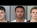 Audio from the arrests of Florida forwards Cody Larson and Erik Murphy and team manager Joshua Adel