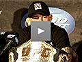 UFC 125 post-fight presser: Edgar and Maynard