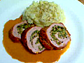 Stuffed And Rolled Pork Tenderloin