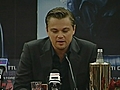 Leonardo talks politics