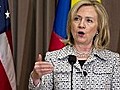 Clinton kritisiert Syrien nach Folter-Bericht