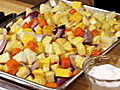 Emeril Green: Roasted Honey Glazed Root Vegetables