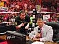 Monday Night Raw - CM Punk and Mr. McMahon...