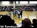 Cheerleader Faceplant Fail