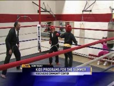 Basketball and boxing - programs to keep the kids busy this summer