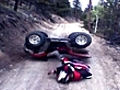 Man crashes ATV