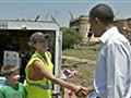 Obama Promises Aid &#039;Every Step of the Way&#039;