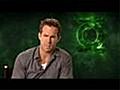 Green Lantern - Ryan Reynolds Interview Clip