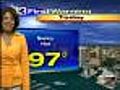 Meteorologist Bernadette Woods' Monday Forecast