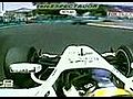 Camera explosée durant une course de GP2