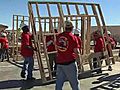 Volunteers Build Home For Disabled Vet