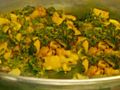 Aloo Palak Sabji ( Spinach Potato )