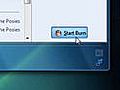 Burn a CD in Windows Media Player