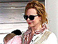 Nicole Kidman and Keith Urban Touch Down with Their Daughters