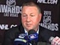 Mike Gillis at media Availability