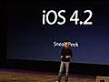 Previewing the iOS 4.2