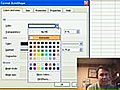 Learn Excel from MrExcel Episode 905 - Shade Half a Cell