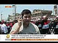 الاستعراض السلمي المدني - قناة الجزيرة الانكليزية.3gp