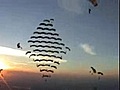 80 Parachuters (Extreme video)