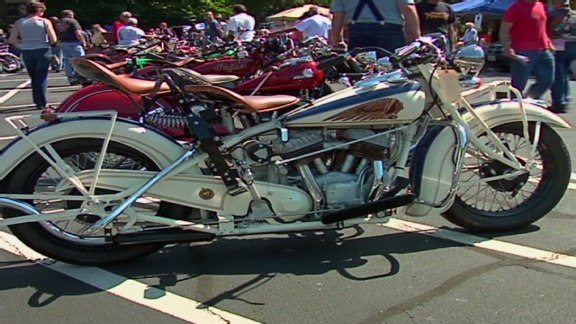 Indian Motorcycle enthusiasts gather