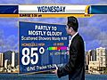 Wet Wednesday Possible,  Mainly Windward Areas