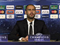 Guardiola in conferenza