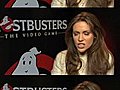 [Video] Ghostbusters - The Video Game: Alyssa Milano