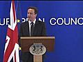 Cameron: 'Europe supports Libyan action'
