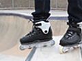 Aggressive Skating: Drop In on Rollerblades