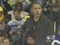 Obama Stands In Rain, Cold For Chester Rally