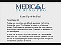 Tip #2 on How to Pass the Medical Coding Certification Exam