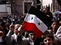 Protests as Syria death toll rises