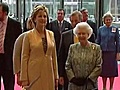 Britain’s Queen enjoys Dublin concert