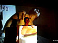 Liuba,  &#039;Unreal Exit, 2011, performance at Grace Exhibition Space, March 6, 2011, Brooklyn