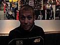 Valentino Rossi annuncia ai tifosi il passaggio alla Ducati