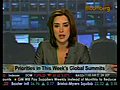 Priorities in This Week’s Global Summits