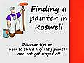 Roswell Painters Contractor Buyers Guide at no charge