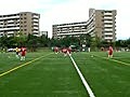 10.07.21 平成２２年度　中学校総合体育大会　第５０回福岡市東区サッカー大会決勝トーナメント　初戦