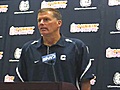 Randy Edsall Opens His Weekly Press Conference