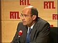 Le ministre du Budget Eric Woerth répond aux questions des auditeurs de RTL (01/10/09)