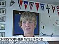 Christopher Williford is a champion sailor at 15 (The Morning Show Channel 39/Comcast 11)