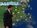 Wednesday 4pm forecast: muggy night ahead