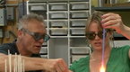 Sara Haines Plays With Fire and Learns To Blow Glass!